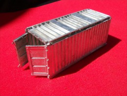 CONTAINER IN METALLO    Scala 1/43 - Trucks, Buses & Construction