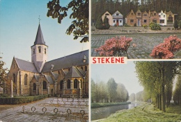 Stekene - Heilig Kruiskerk / De Wal / Stekensevaart - Stekene