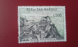 San Marino - Veduta Panoramica" 500 Lire - Usados