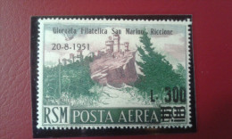 San Marino - "3° Giornata Filatelica" ** (siglato Luigi Gazzi) - Poste Aérienne