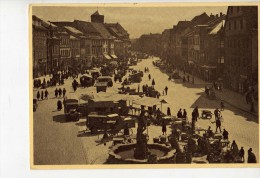 Marktplatz Bayreut 1925/1930 - Reproduction - Bayreuth