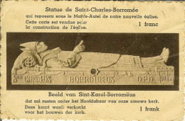 CP De STATUE De Saint-Charles-Borromée à Molenbeek-St-Jean  ( Rare  ) - St-Jans-Molenbeek - Molenbeek-St-Jean