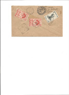 AIR FRANCE Lettre PAR AVION Tananarive Ile MAURICE 1948 Avec Cachets Départ Et Arrivée - Covers & Documents