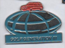 Auto VW  , Volkswagen , Golf Génération III - Volkswagen
