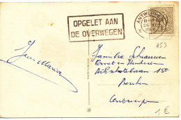 1962 Fantasiekaart Met PZ853 Van Antwerpen  Naar Berchem Reclamestempel Zie Scan(s) - 1951-1975 Heraldic Lion