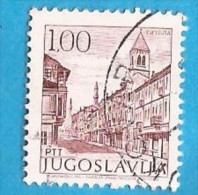 1971 1430 X -NO PH  JUGOSLAVIJA JUGOSLAWIEN  FREIMARKEN SEHENSWUERDIGKEITEN BITOLA MAKEDONIJA MAKEDONIEN   USED - Used Stamps