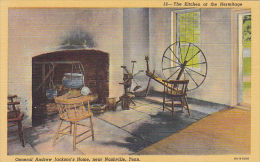 Kitchen At Hermitage General Andrew Jackson's Home Near Nashville Tennessee Curteich - Nashville