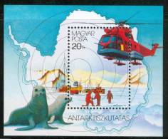 HUNGARY-1987.Souv.Sheet - Antarctic Research  Mi:Bl.190. MNH!!! 9.00EUR - Unused Stamps