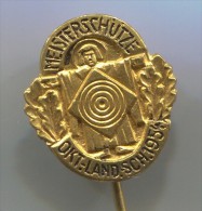 ARCHERY / SHOOTING - Germany, 1954. Old Pin, Badge - Bogenschiessen