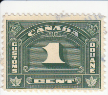 Canada Fiskale Zegel Douane Barefoot 6 £0.20 - Fiscaux