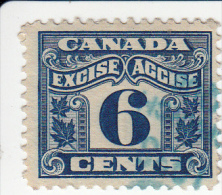 Canada Fiskale Zegel Excise Tax  Barefoot 40 £0.20 - Revenues