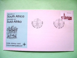 South Africa 1984 Special Cancel Cover - Arms - City Hall - Music Note - Storia Postale