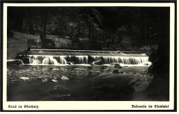 Elend / Oberharz  -  Bodewehr Im Elendstal  -  Ansichtskarte Ca.1940   (3606) - Schierke