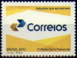 Brasil 2014 ** Nuevo Logo Del Correo. NEW LOGO OF THE MAIL. - Nuevos