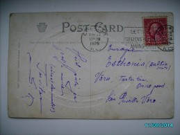 USA  1925 CHICAGO , LETS GO CITIZENS MILITARY TRAINING CAMP SLOGAN CANCEL ,  OLD POSTCARD, 0 - Other & Unclassified