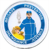 Gendarmerie- Brigade De Prévention De La Délinquance Juvénile MIGENNES Bleu Ciel - Polizei