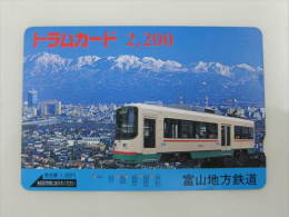 Japan Tramway Transport Card,used - Non Classificati