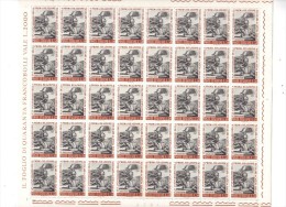 E17 - Italia 1967 FERMI Il Foglio RIPIEGATO : Da 40    *** SPLENDIDO - Full Sheets