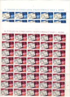 E10 - Italia 1967 CAP I Due Fogli Da 50 *** SPLENDIDI - Full Sheets