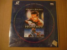 LASERDISC  CDV   °°°  HOMEBOY AVEC MICKEY ROURKE °° PAL  FRANCAIS - Otros