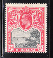 St Helena 1903 King Edward VII 1p Mint - Sainte-Hélène