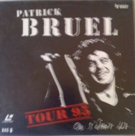 LASERDISC  CDV   °°°   BRUEL  TOUR  95   °° PAL  FRANCAIS - Otros