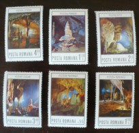 ROUMANIE Grottes, Yvert 3121/26. MNH, Neuf Sans Charniere - Sonstige & Ohne Zuordnung