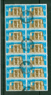 Ägypten 14 X 15 P.  Gest. Antike Bauten TEMPLE OF HORUS - EDFU Archäologie - Used Stamps