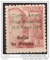 GUI272-A748.Guinee.GUINEA  ESPAÑOLA..FRANCO.1949.(Ed 272*) Con Charnela.MUY BONITO. - Guinée Espagnole