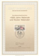 BRD / First Day Sheet (1986/08) 5300 Bonn 1: 600 Years Of Walsrode Abbey - Abbazie E Monasteri
