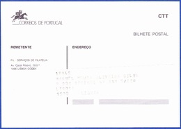 CTT Correios, Bilhete Postal, 1994 - TAXA PAGA - Briefe U. Dokumente
