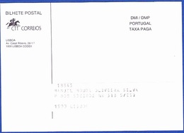 CTT Correios, Bilhete Postal, 1996 - TAXA PAGA - Lettres & Documents
