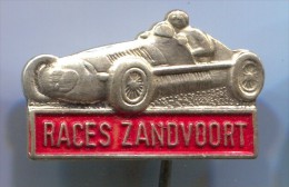 RACES ZANDVOORT - Car Racing, Race, Netherlands, Pin, Badge - Automovilismo - F1