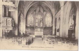 CPA - MONTLUEL (01) -  Eglise Notre Dame Des Marais - La Grande Nef - 1905 - Montluel