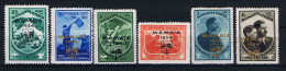 Romenia, 1934 Mi 468 - 473, Yv 476A - 476F MH/* - Unused Stamps