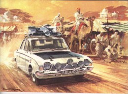 Castrol Achievements  -  1963  -  Illustrated By Michael Turner - Transport