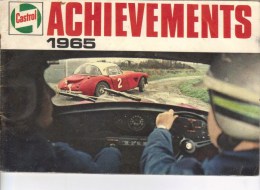 Castrol Achievements  -  1965  -  Fully Illustrated - Verkehr