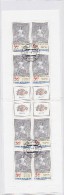 Feuillet 2002 De 8 Timbres + 4 Coupons Tradition Timbre Gravé YT  294 Oblitéré / Sheetlet Michel H-Blatt 15 (312) - Used Stamps