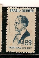 Brazil * & Aniv. Do Regime Instituido Pela Nova ConstituiçãoGetúlio Vargas  1941-48 Com Filigrama (345A) - Neufs