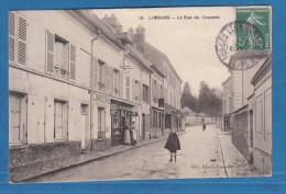 CPA - LIMOURS - La Rue Du Couvent - Corderie - Librairie Papeterie - Editeur Caron - Limours
