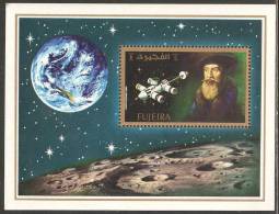 Fujeira 1972 Mi# Block 88 A ** MNH - 400th Birthday Of Johannes Kepler German Astronomer - Fujeira