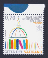 2014 VATICANO "SALONE DEL LIBRO - TORINO" SINGOLO MNH - Unused Stamps