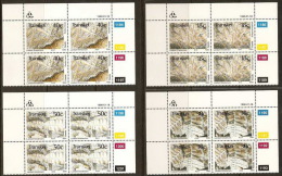 Transkei 1990 Fossils Blocks 4x4 MNH - Fossielen