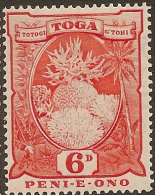 TONGA 1942 6d Coral SG 79 HM #CS237 - Tonga (1970-...)