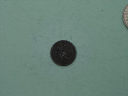 1856 - 1/2 Cent ( 2.1 Gr.) KM 306/307 ( Uncleaned Coin / For Grade, Please See Photo ) !! - Dutch East Indies