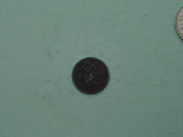 1856 - 1/2 Cent ( 2.1 Gr.) KM 306/307 ( Uncleaned Coin / For Grade, Please See Photo ) !! - Indes Néerlandaises