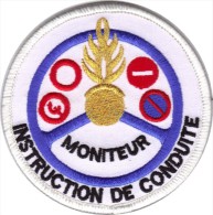 Gendarmerie - Moniteur Instruction De Conduite Or - Police
