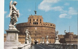 BF23223 Roma Ponte E Castel S Angelo  Italy  Front/back Image - Bridges