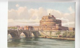 BF23282 Roma Castel S Angelo   Italy  Front/back Image - Castel Sant'Angelo