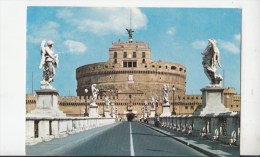 BF23397 Roma Ponte E Castel S Angelo   Italy  Front/back Image - Ponts